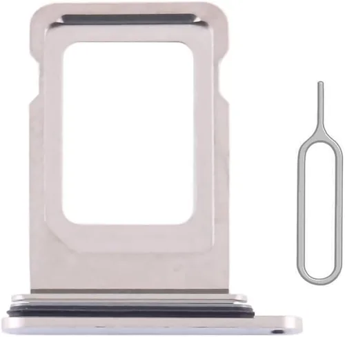 Vista 6 de Bandeja de repuesto para tarjeta SIM para iPhone 13 Pro y iPhone 13 Pro Max (verde alpino) con anillo de goma impermeable y pasador de expulsión