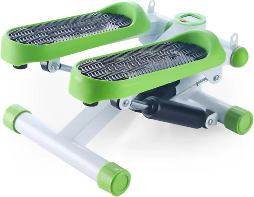 Vista 2 de YSUEFIJO Mini escalón con bandas de resistencia, equipo portátil de entrenamiento, máquina de ejercicio de fitness, máquinas de fitness aeróbico