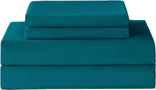 Vista 22 de Yibeizi - Juego de sábanas con estampado floral para cama de tamaño queen, sábanas de microfibra con patrón botánico boho, fundas para almohada