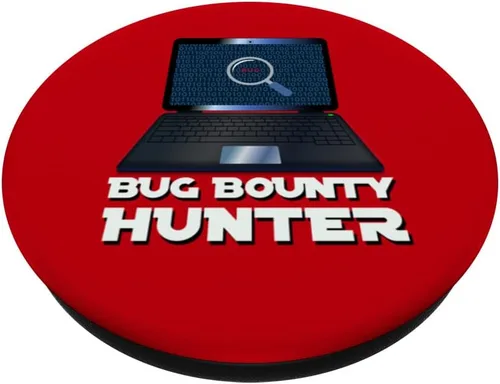Vista 2 de Bug Bounty Cyber Security IT Profesional PC Network Hunter PopSockets intercambiables PopGrip