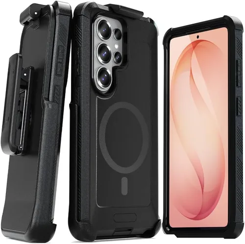 Vista 12 de MOTIVE Funda resistente para Samsung Galaxy S24 Ultra, clip para cinturón