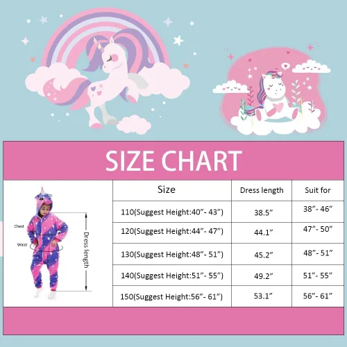Vista 3 de Mono de unicornio para niños de Halloween
