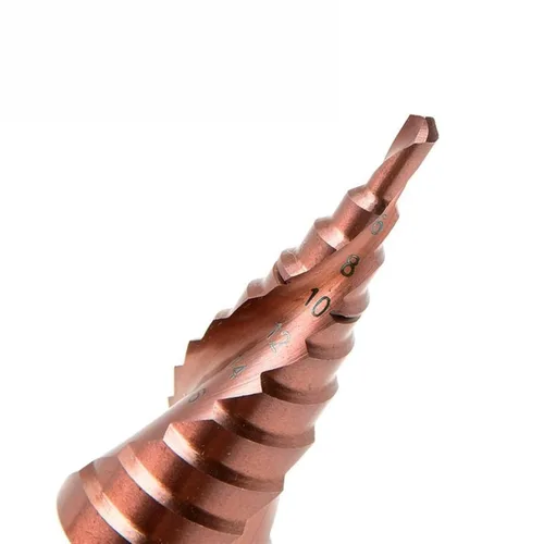 Vista 4 de Cobalt Step Drill Bits HSSCO M35 Cone Hex Triangle Shank Metal Drill Bits Tool Set Hole for Stainless Steel 1Pcs(3PCS Set-1)