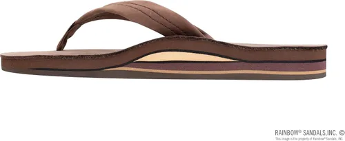 Vista 2 de Rainbow Sandals Correa ancha de doble capa con arco para mujer