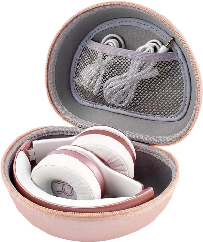 Vista 14 de COMECASE - Funda rígida para auriculares Beats Solo 4 3 2 y Studio Pro Extra-Large Protective Shell for Foldable On-Ear Headsets, Storage for