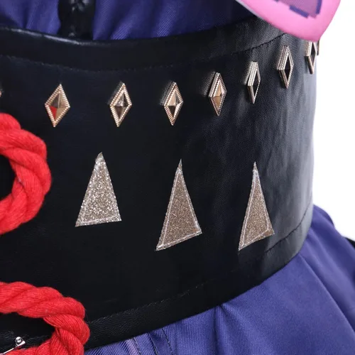 Vista 6 de Vibsion Disfraz de cosplay para mujer Genshin Conjunto completo