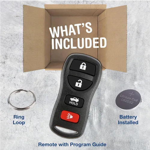 Vista 2 de KeylessOption Control remoto para auto sin llave, llave de encendido sin cortar para Nissan Infiniti KBRASTU15