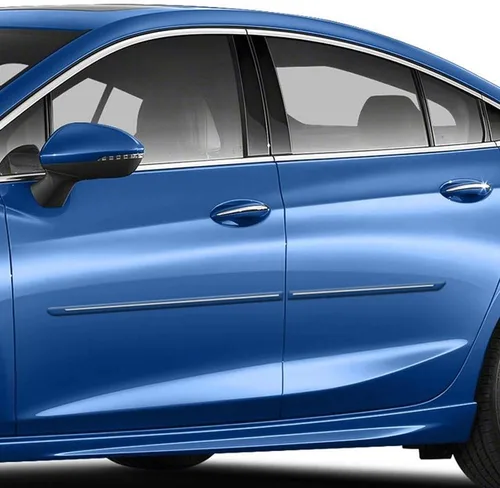 Vista 2 de CF-CRUZE16 - Moldura lateral de cromo compatible con Chevrolet Cruze, talla única