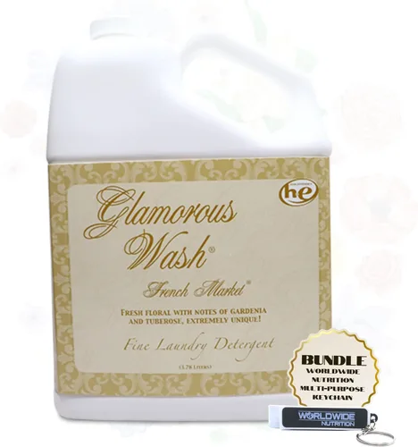 Vista 24 de Worldwide Nutrition Paquete Compatible con Tyler Glamorous Wash Diva Detergente Líquido para la Ropa - Lavable a Mano y a Máquina Detergente
