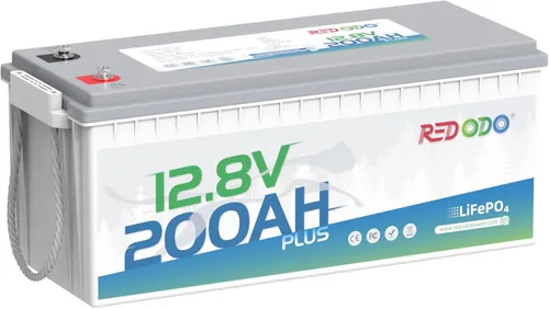 Vista 10 de Redodo Batería LiFePO4 de 12V 100Ah, grupo 31, 100A BMS, Bluetooth