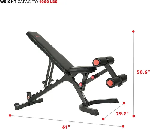 Vista 10 de Sunny Health & Fitness Power Zone - Jaula de potencia