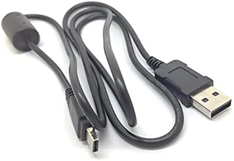 Vista 6 de MaxLLTo Cable de carga USB 2.0 de 4 pies de longitud, cable de datos USB para cámara digital Casio Exilim EX-TR100 we EX-ZR400