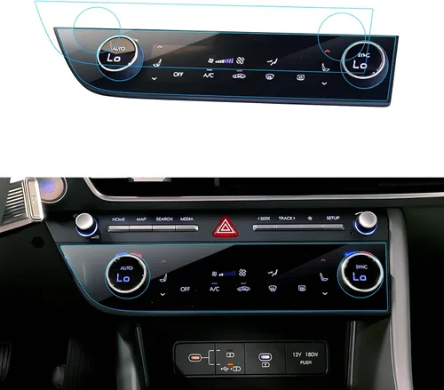 Vista 85 de Protector de pantalla de coche para Ford Edge 2024 2025 2023 2022 2021 (SE/SEL/ST-Line/Titanio/ST) Accesorios Protector de pantalla de vidrio