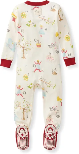 Vista 78 de Burt's Bees Baby Pijama para bebé niña, 100% algodón orgánico, pijama de una pieza, overol diagonal con cremallera, ajuste cómodo