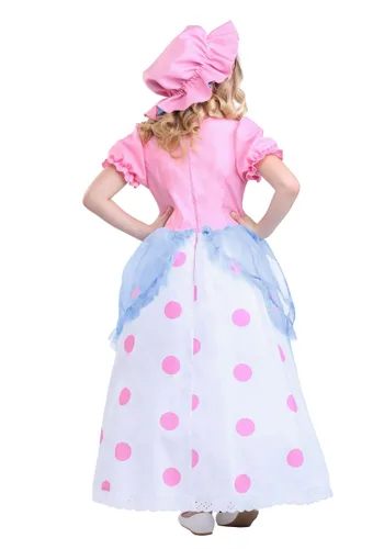 Vista 2 de Disfraz de Bo Peep para niñas Multicolor