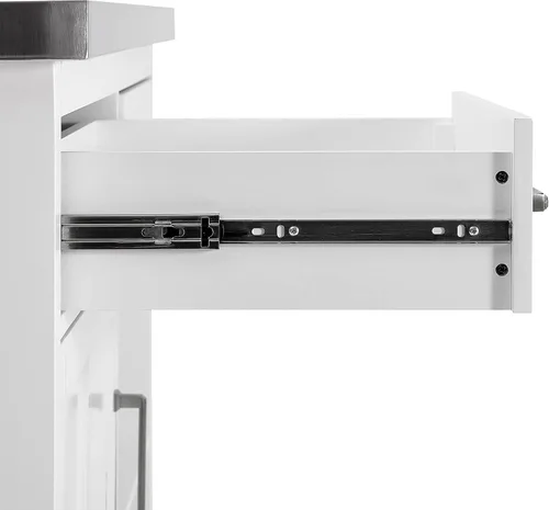 Vista 10 de Crosley Furniture Silvia - Juego de isla de cocina, taburetes de silla