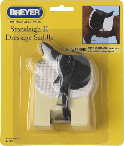 Vista 2 de Breyer Silla de Doma Tradicional Stoneleigh II - Negro (escala 1: 9), multicolor
