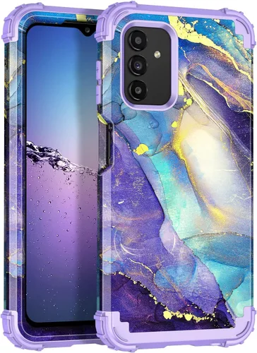Vista 25 de Rancase Compatible con Galaxy A16 5G Funda, Protección Resistente a los Golpes de Tres Capas de Servicio Pesado Parachoques de Plástico Duro + Funda