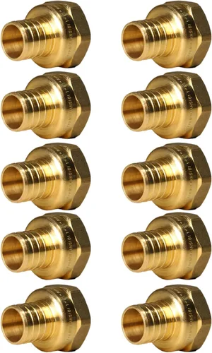 Vista 63 de XFITTING 1 pulgada Pex x 1 pulgada Adaptador Femenino NPT, 23-4-3=2X, 2 Piezas