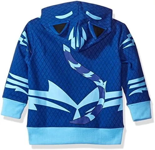 Vista 2 de PJ Masks Boys Toddler Gekko and Catboy Hoodie