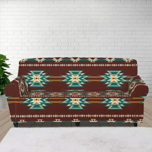 Vista 75 de Horeset Funda elástica para silla con diseño de flores hippie otoñales, funda para sofá, lavable, protección de muebles con espuma antideslizante