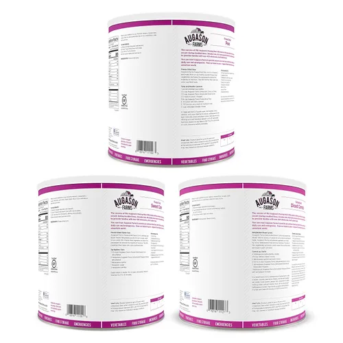 Vista 2 de Augason Farms Kit de variedad de verduras, 1 paquete