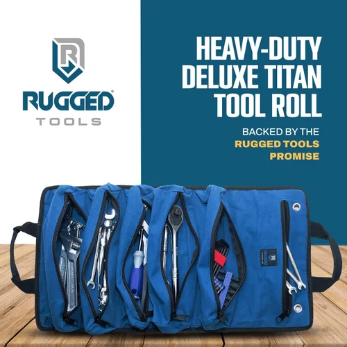 Vista 2 de Rugged Tools Titan Deluxe - Rollo de herramientas