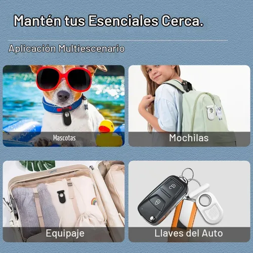 Vista 6 de Funda para Galaxy SmartTag2 con pasador invisible, funda protectora completa de silicona suave antideslizante para Samsung Galaxy Smart Tag 2