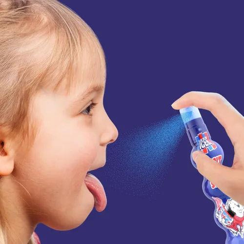 Vista 4 de Needzo Blue Raspberry ICEE - Caramelos en aerosol, dulces líquidos agridulces, regalos de fiesta de cumpleaños, 3.72 onzas líquidas (paquete de 2)