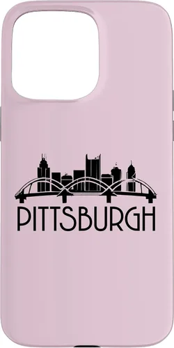 Vista 58 de iPhone 16 Pittsburgh Skyline 412 Steel City Case