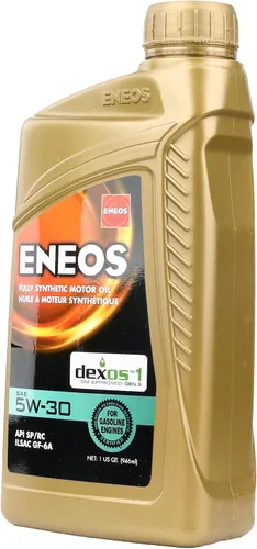Vista 2 de Eneos Aceite de motor sintético completo 3703-300, 1 cuarto de galón, 1 paquete