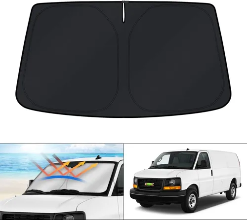 Vista 199 de KUST Parasol para parabrisas para BMW X1 F48 2016, 2017, 2018, 2019, 2020, 2021, 2022, accesorios de ajuste personalizado, parasol plegable