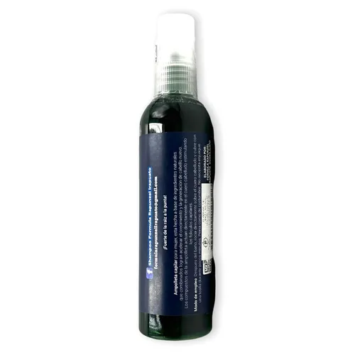 Vista 3 de New Curves - Formula Rapunzel Ampolleta Capilar Spray para el cabello 100% natural (4.23 onzas).