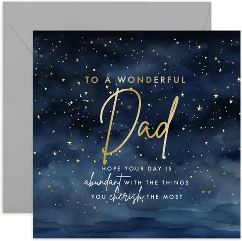 Vista 11 de Tarjeta de cumpleaños para novio, diseño de estrellas maravillosas, tarjeta de cumpleaños masculina para hombres y adultos, diseño de cielo
