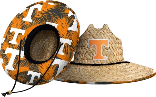 Vista 96 de FOCO - Sombrero de paja con logotipo de equipo universitario de NCAA y estampado floral para hombre