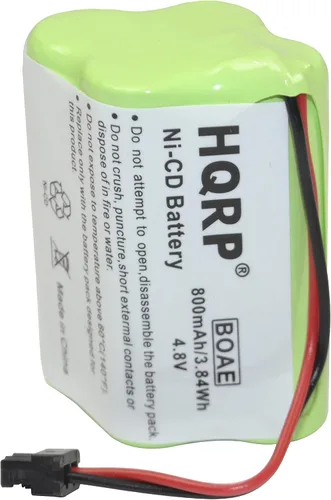 Vista 6 de HQRP Batería compatible con Uniden Bearcat SPORTCAT BP-120 BP120 BP-150 BP150 BP-180 BP180 BP-250 BP250 BBTY0356001 Reemplazo