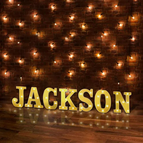 Vista 19 de Efavormart - Letrero 3D con luz LED de 6 pulgadas, color dorado con número 0, espejo frontal blanco cálido, funciona con pilas, brillo 72H