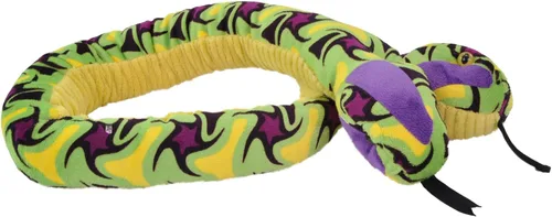 Vista 2 de Wild Republic - Peluche de serpiente de peluche, regalo para niños, Remolino Siamés, 54