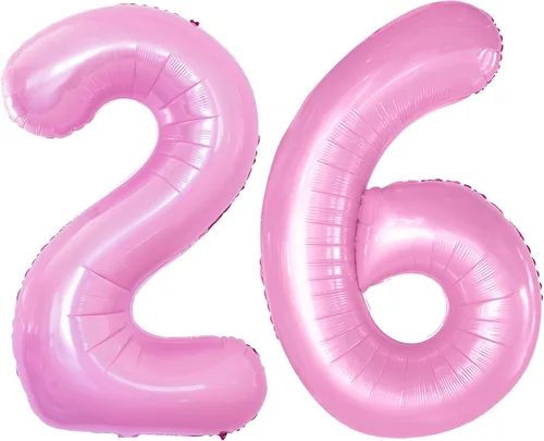 Vista 187 de Goer, conjunto de globos de papel aluminio para decoraciones de cumpleaños, globos de las letras de feliz cumpleaños y de números Oro