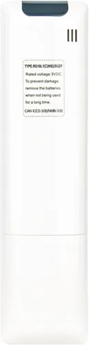 Vista 6 de RG10L1-C2HS - Mando a distancia de repuesto compatible con aire acondicionado Midea RG10L (2HS)/BGEFU1 RG10 RG10