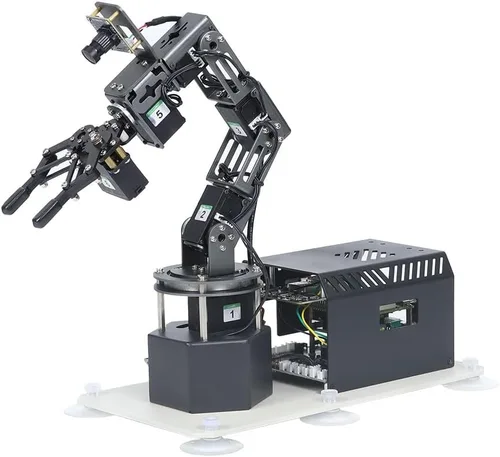 Vista 15 de Yahboom 6DOF Robotic Arm for RaspberryPi 5 ROS2 AI Vision Ver Without Pi5