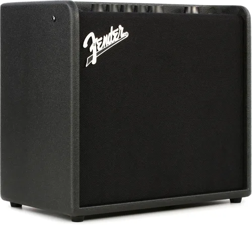Vista 4 de Fender Mustang LT25 Amplificador de guitarra, amplificador combinado de 25 W, con 2 años de garantía, 30 efectos preestablecidos con interfaz