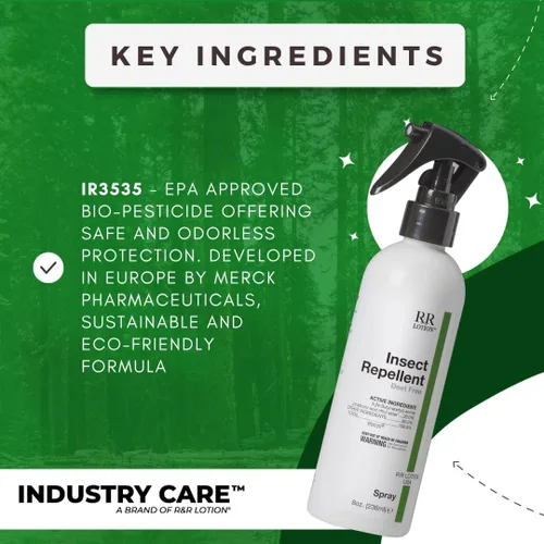 Vista 4 de I.C. Spray repelente de insectos y insectos sin DEET y permetrina, protección de 8 horas, 2 onzas