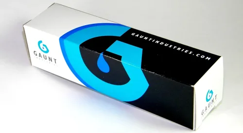 Vista 2 de Gaunt Industries HYPO-49 - Aplicador de pegamento para manualidades, botella de plástico transparente de 2 onzas con punta de aguja roma de calibre