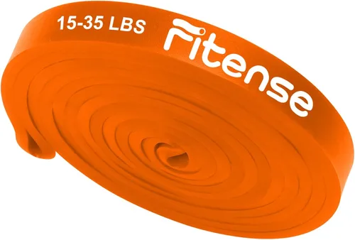 Vista 10 de Fitense Resistance Bands Set - Pull Up Bands for Men Women, Exercise Bands Resistance with Door Anchor, Training Poster & Pouch for Body Stretching