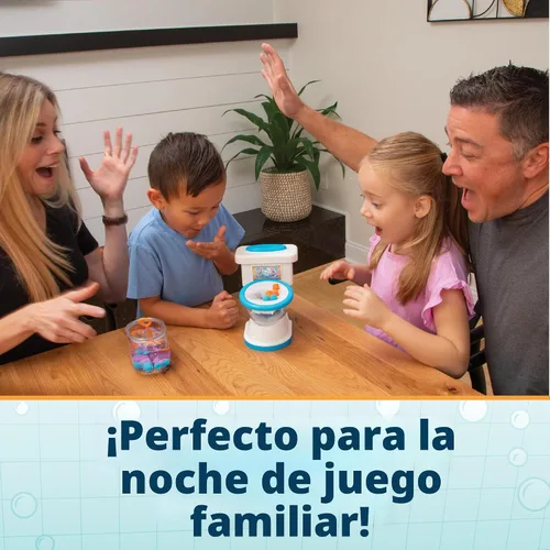 Vista 5 de Juegos de mesa Dont Flush The Fish para niños, juegos de mesa para la noche de juegos familiares para niños y adultos, divertido juego