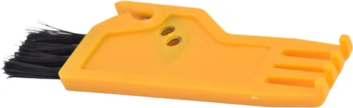 Vista 7 de Cepillo de limpieza, cepillo de polvo ABS apto para aspirador barrido robot de mano Partes de aspirador (amarillo)