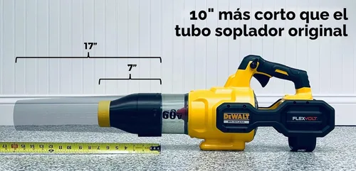 Vista 3 de Boquilla de secado de coche Stubby para sopladores de hojas DEWALT - 60V MAX (DCBL772B & DCBL777B)