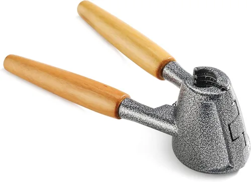 Vista 2 de New Star Foodservice 28234 Pecan y cascanueces resistentes con asas de madera