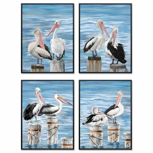 Vista 2 de Lienzo DKD Home Decor Poliestireno Lienzo 53 x 3,5 x 73 cm